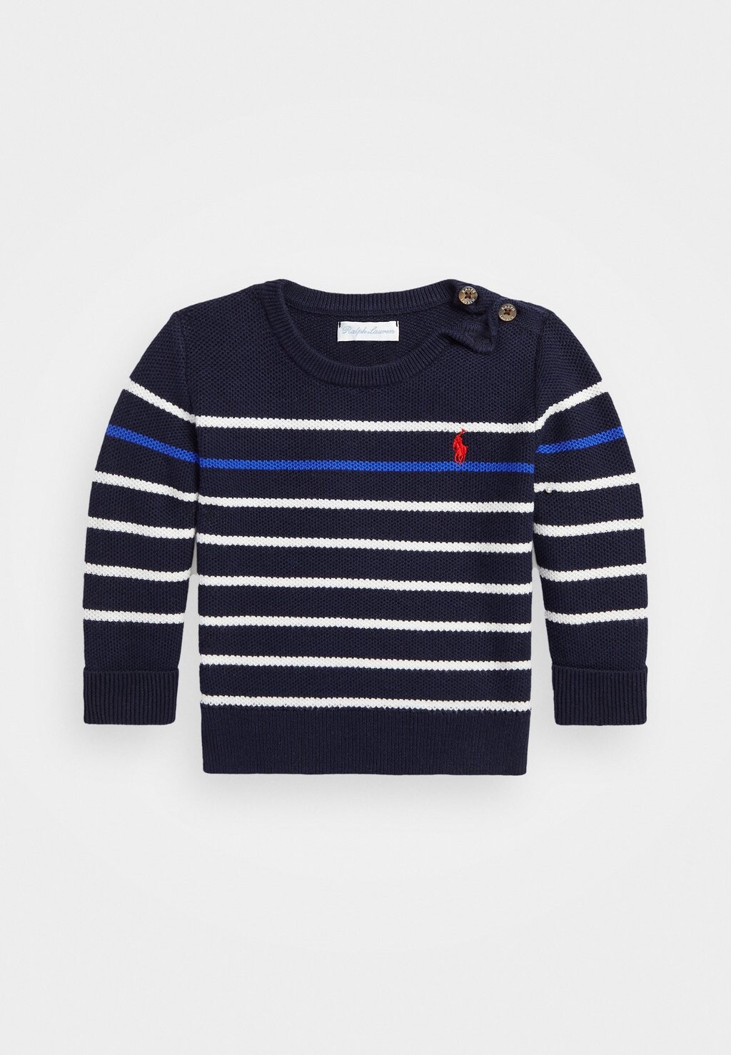 

Вязаный свитер BABY PULLOVER Polo Ralph Lauren, цвет navy combo