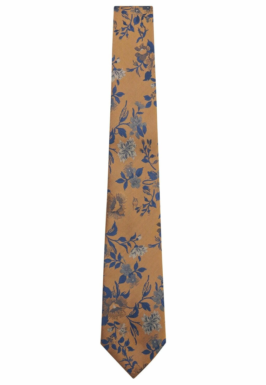

Галстук SLIM Next, цвет yellow gold blue navy floral