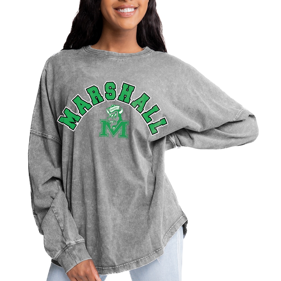 

Футболка с длинным рукавом Gameday Couture Marshall Thundering Herd, серый