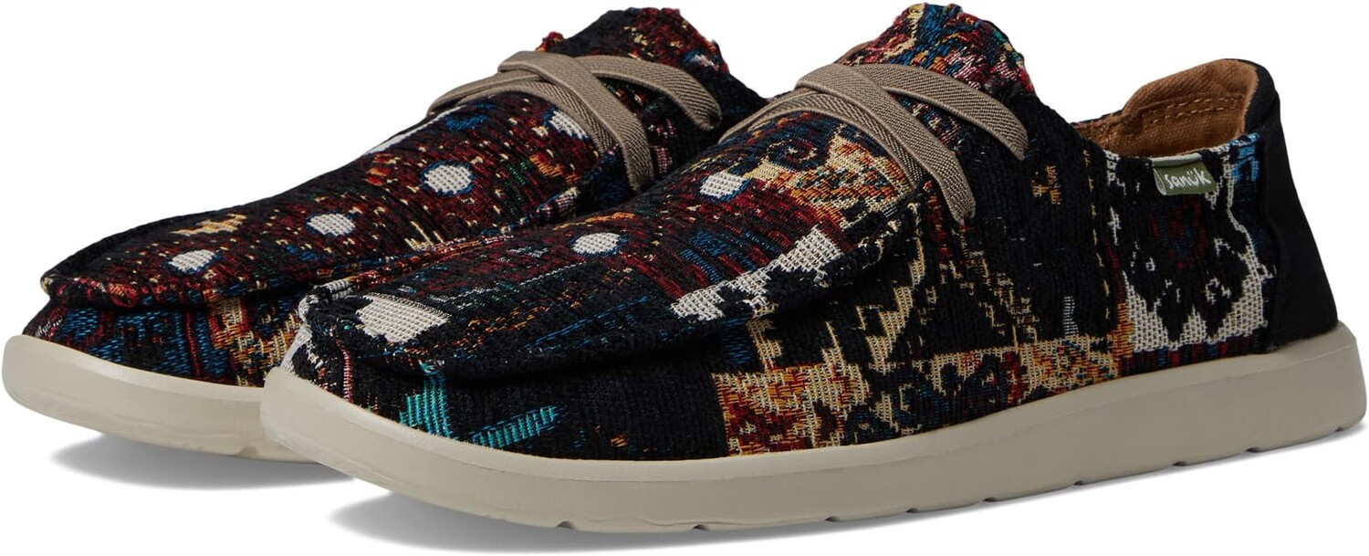 

Лоферы Shaka Lite SL Rug Sanuk, цвет Black Multi
