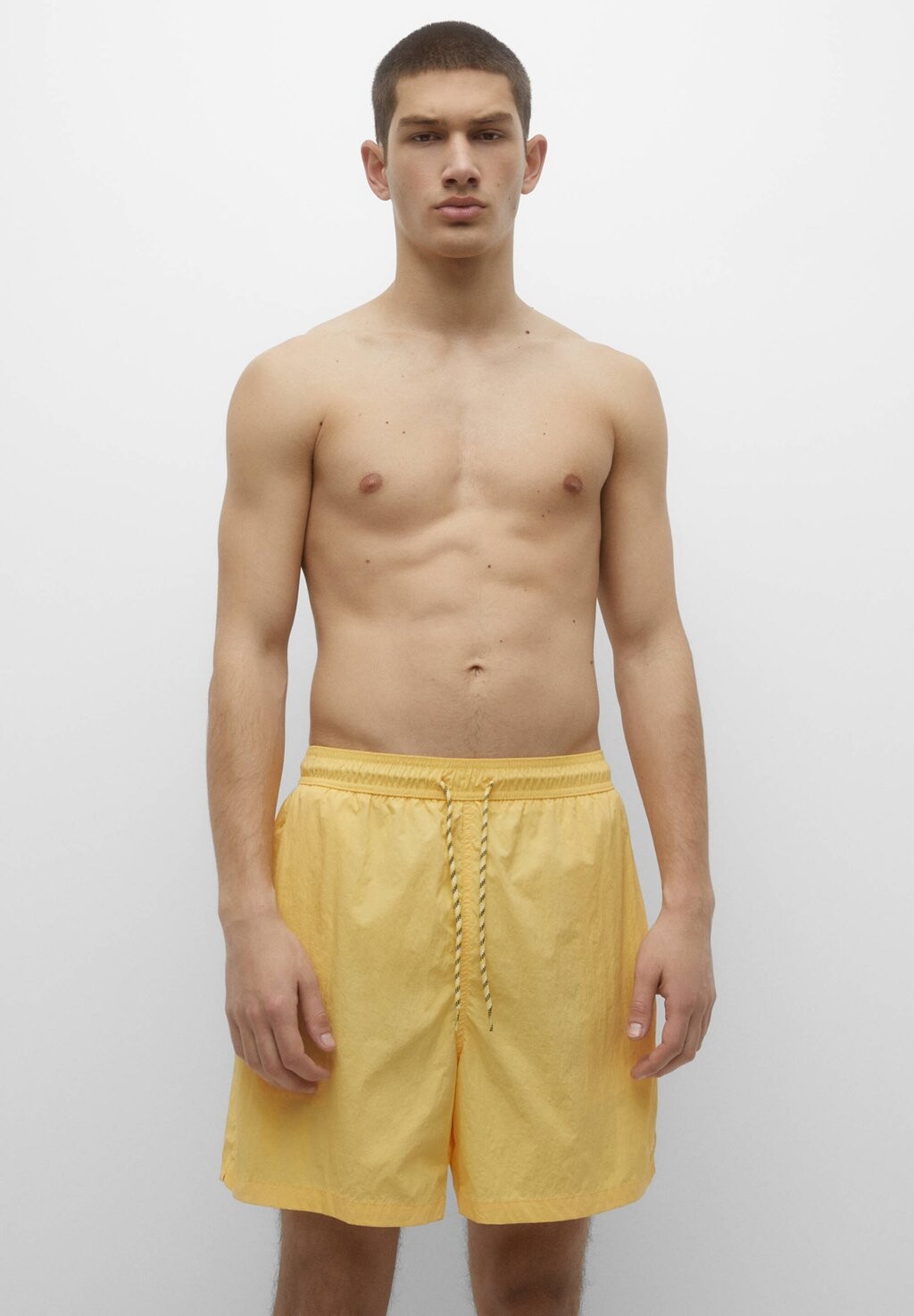 

Шорты для плавания Basic С Эластичным Поясом PULL&BEAR, желтый