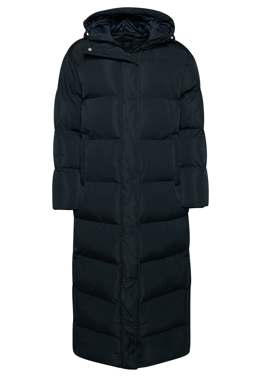 

Зимнее пальто Superdry Duvet, морской синий