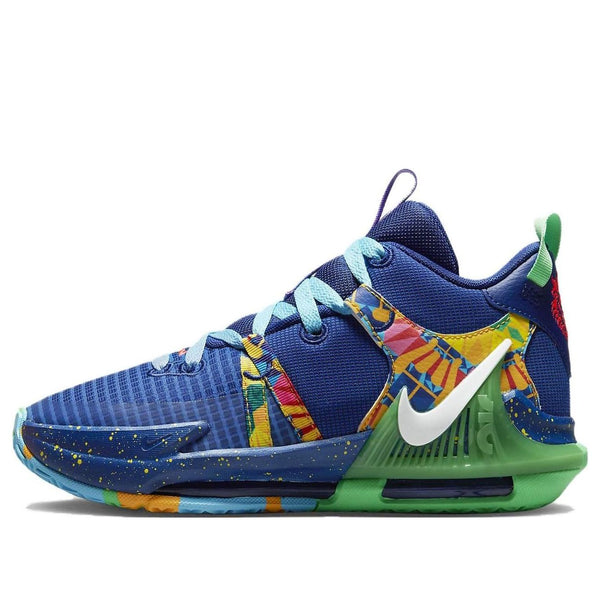 

Кроссовки (GS) Nike LeBron Witness 7 'Kaleidoscope', синий