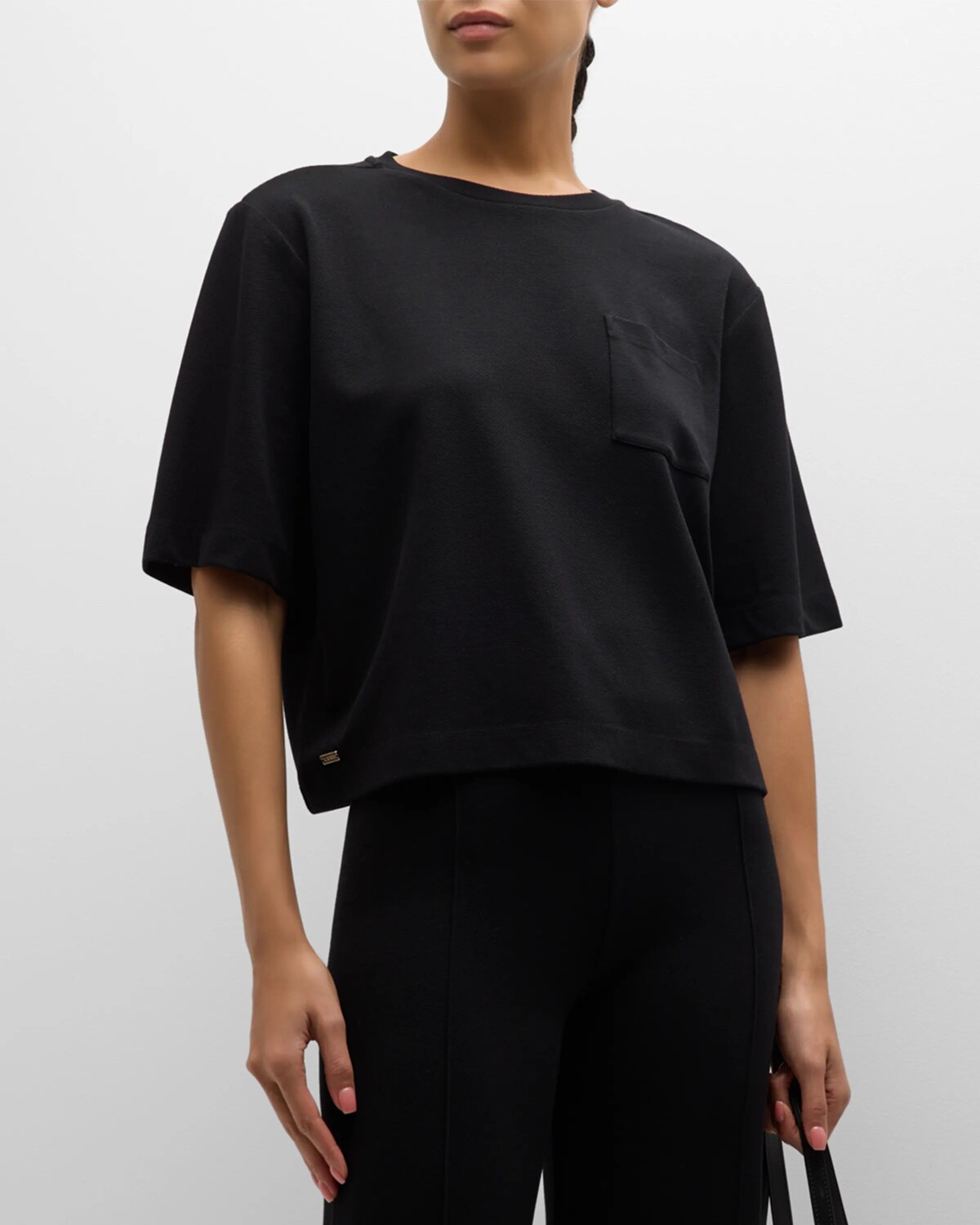 

Футболка с короткими рукавами Forest Essential Lune Active, цвет Black
