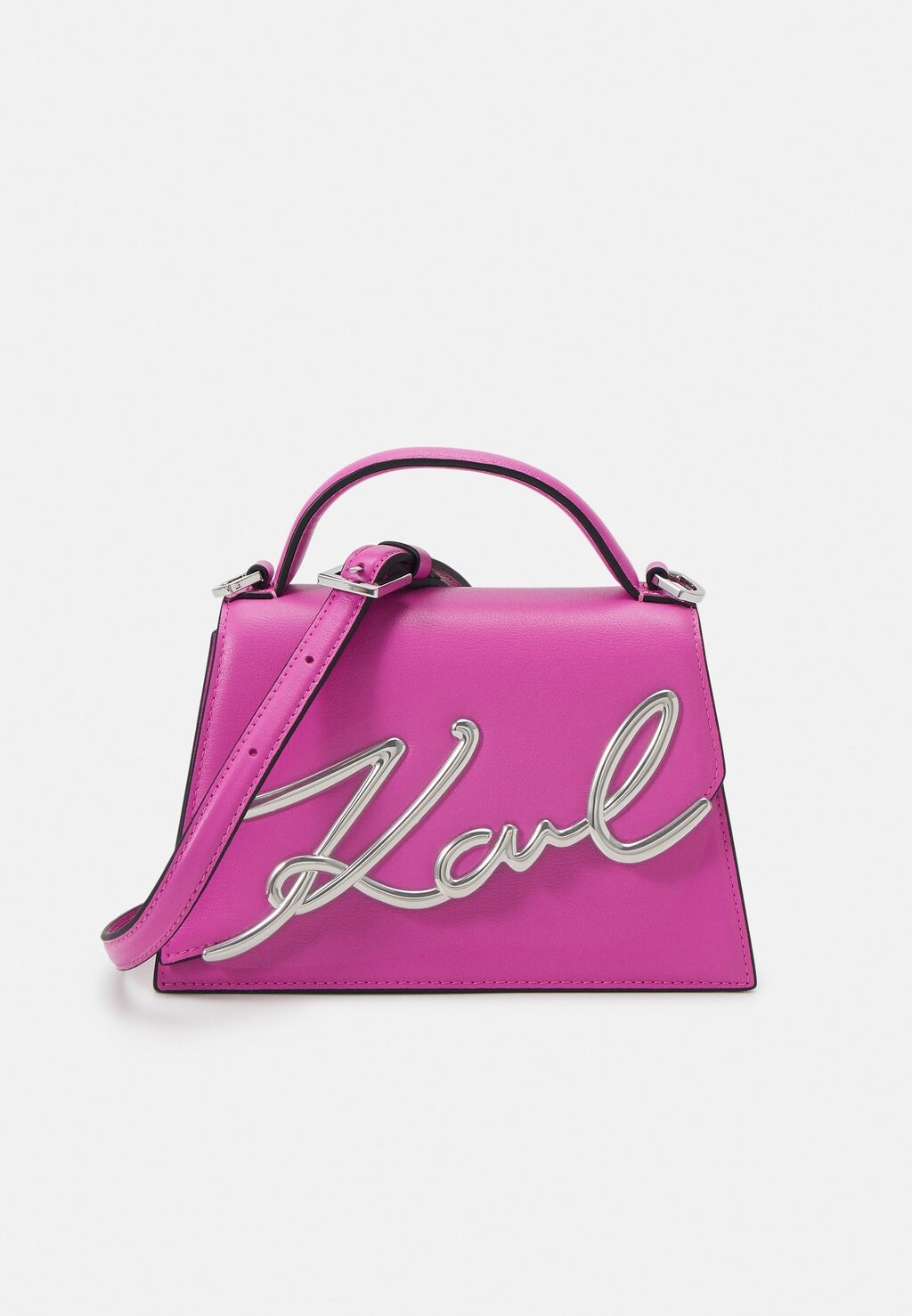 

Сумочка KARL LAGERFELD SIGNATURE CROSSBODY, цвет lotus pink