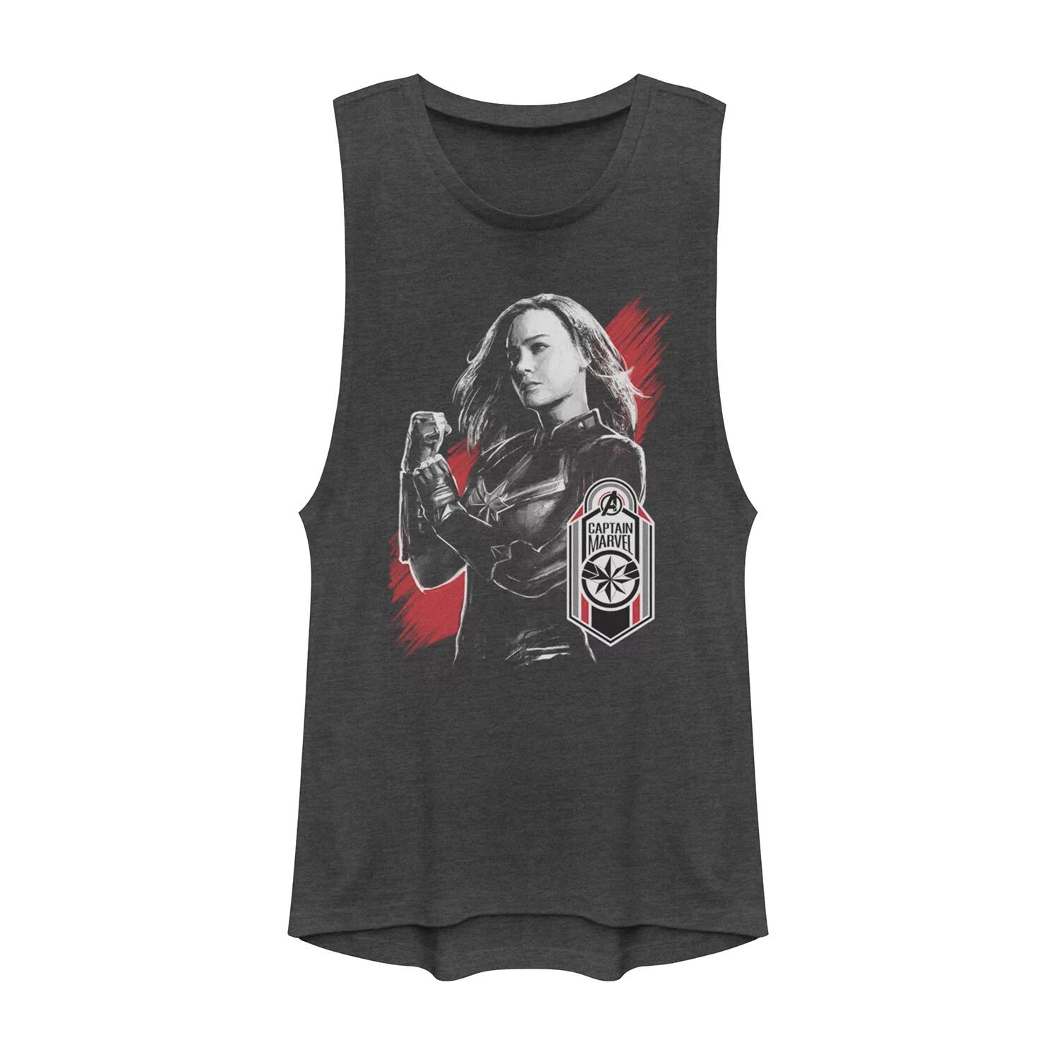 

Юниорский Marvel Avengers Endgame Логотип Капитана Марвела Muscle Tank