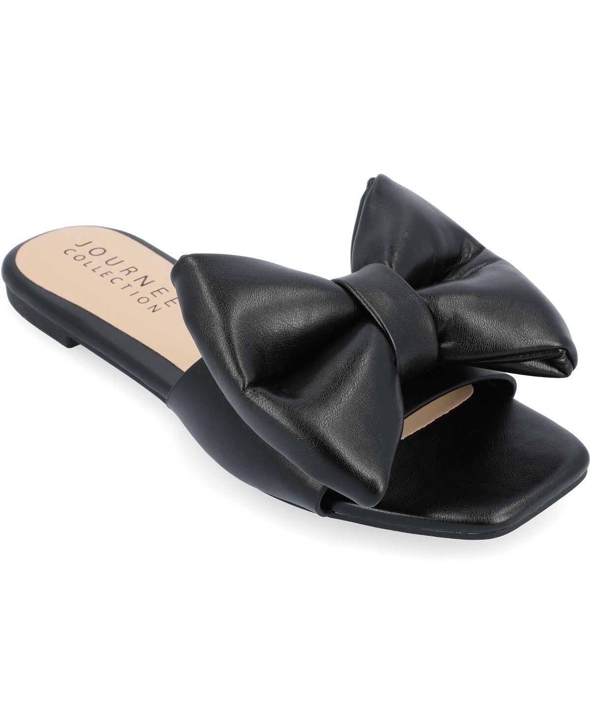 

Женские сандалии Fayre с бантом Journee Collection, черный