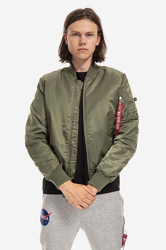 

Куртка-бомбер MA-1 VF 59 Alpha Industries, зеленый