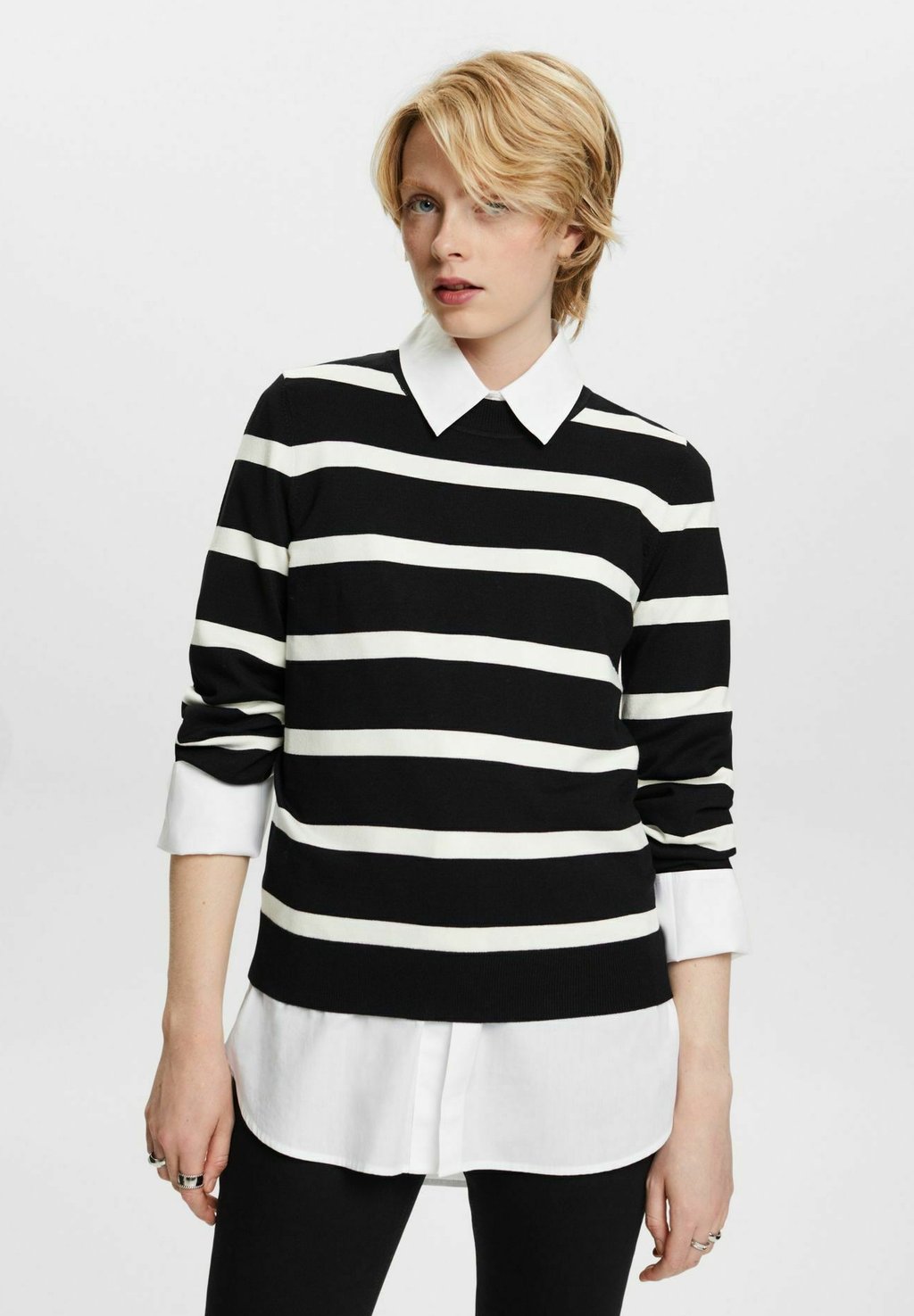Вязаный свитер Esprit Collection, цвет new black