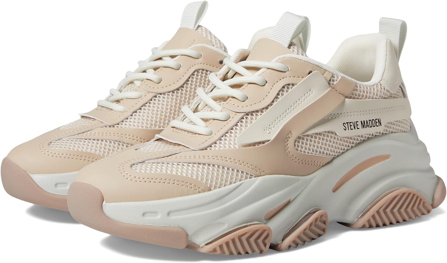 

Кроссовки Steve Madden Possession Sneaker, цвет Tan/Multi