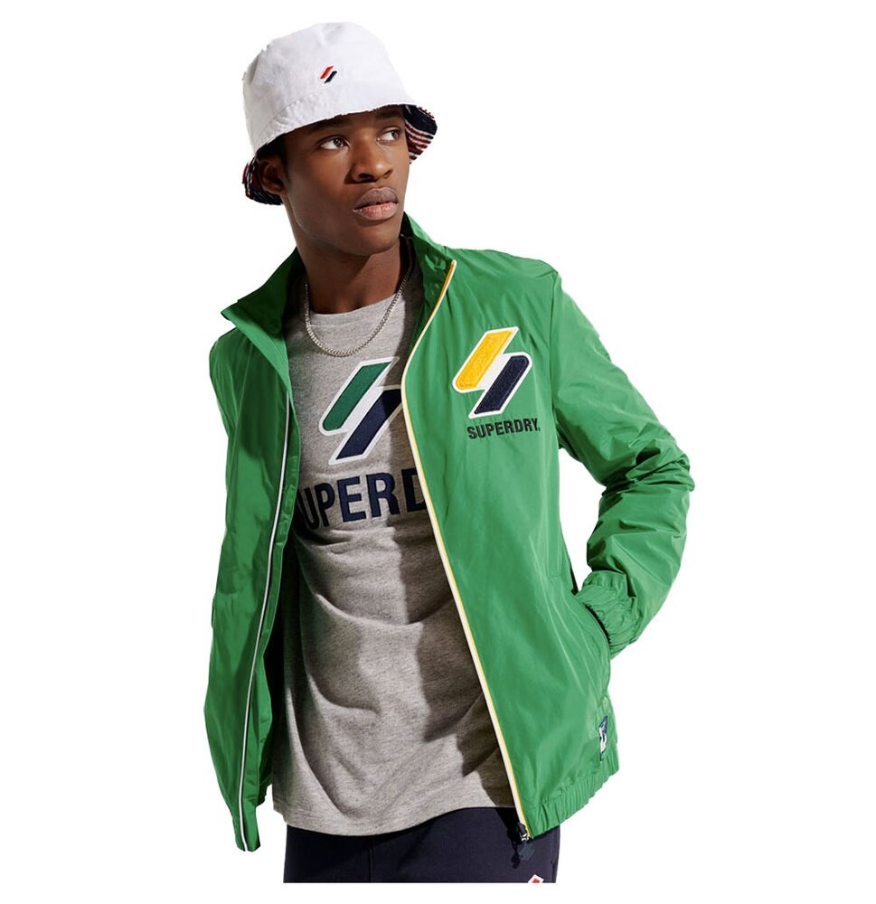

Куртка Superdry Track Cagoule, зеленый