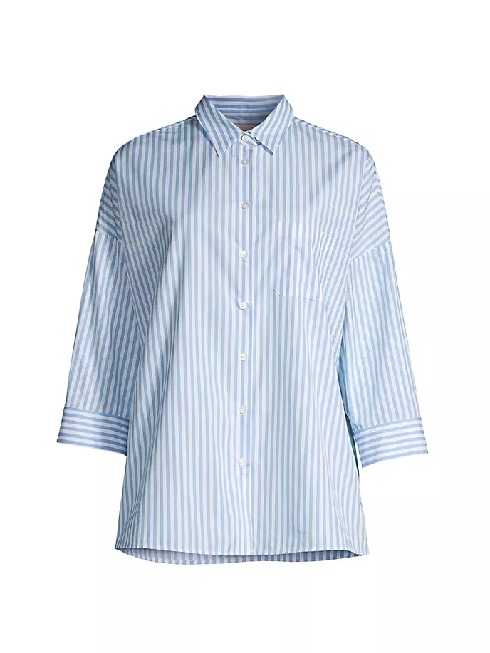 

Рубашка в полоску Giralda Weekend Max Mara, синий