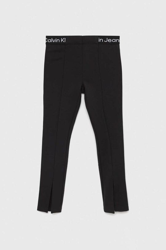 

Детские леггинсы Calvin Klein Jeans, черный