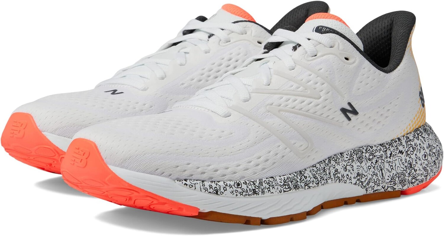 

Кроссовки Fresh Foam X 880v13 New Balance, цвет White/Cosmic Pineapple