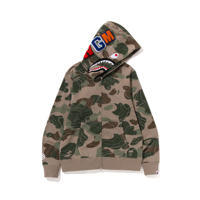 

Толстовка Bape FW23 LAYERED LINE Series для мужчин A Bathing Ape, бежевый