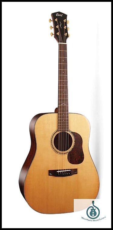 

Акустическая гитара Cort Gold Series Dreadnaught D6, Solid Sitka Spruce Top, Solid Mahogany B&S, DoubleLock Neck Joint