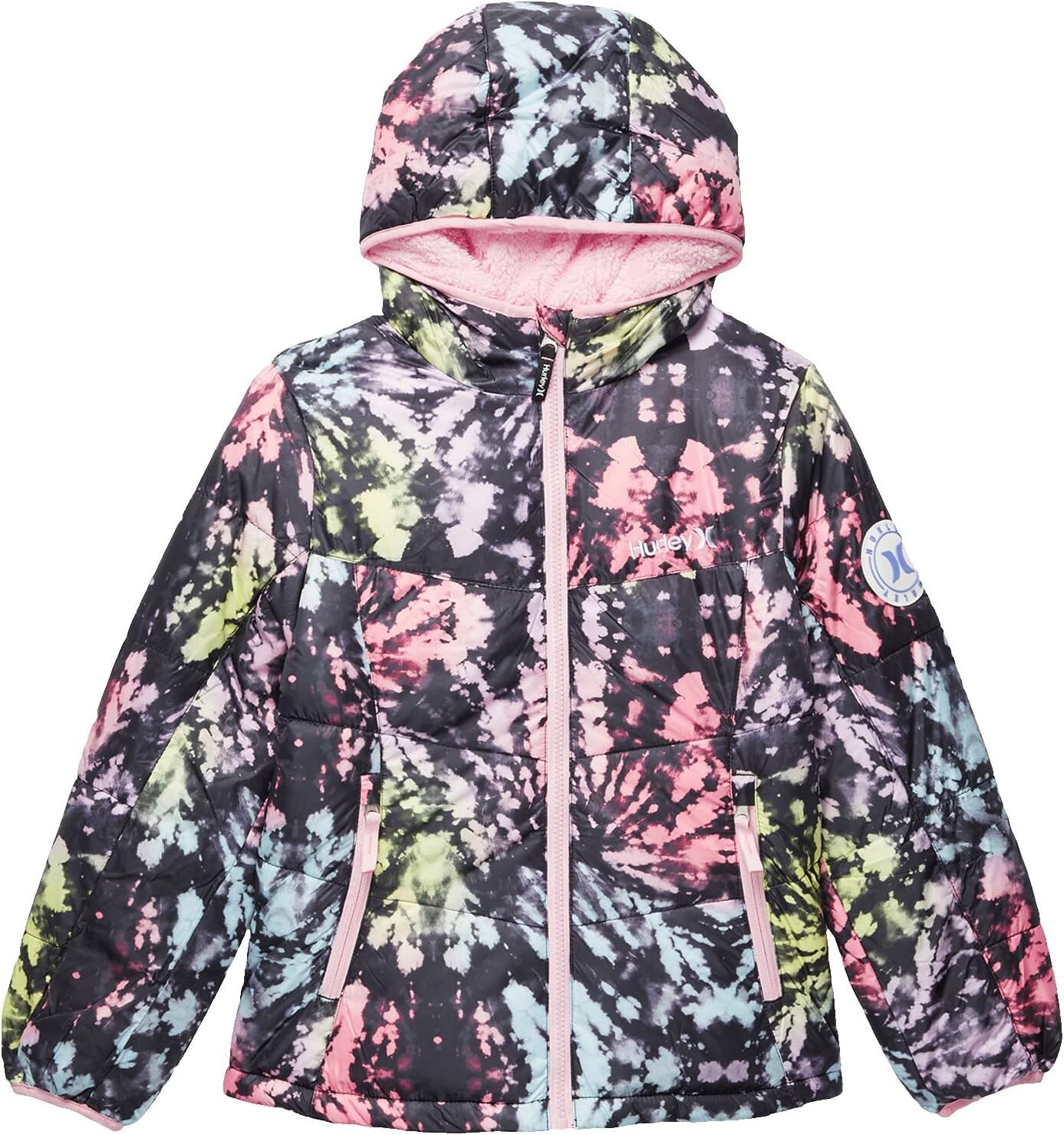 

Куртка Hurley Printed Cozy Jacket, черный