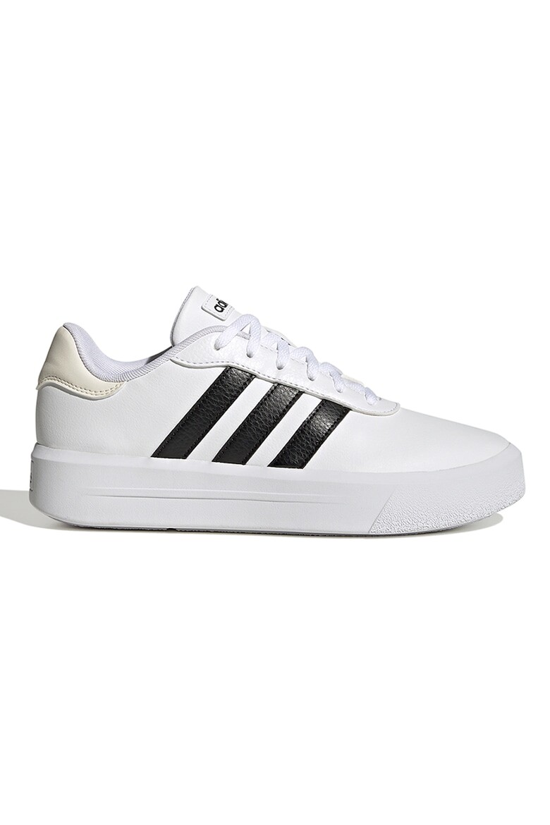 

Спортивные туфли-лодочки из экокожи с логотипом Adidas Sportswear, черный