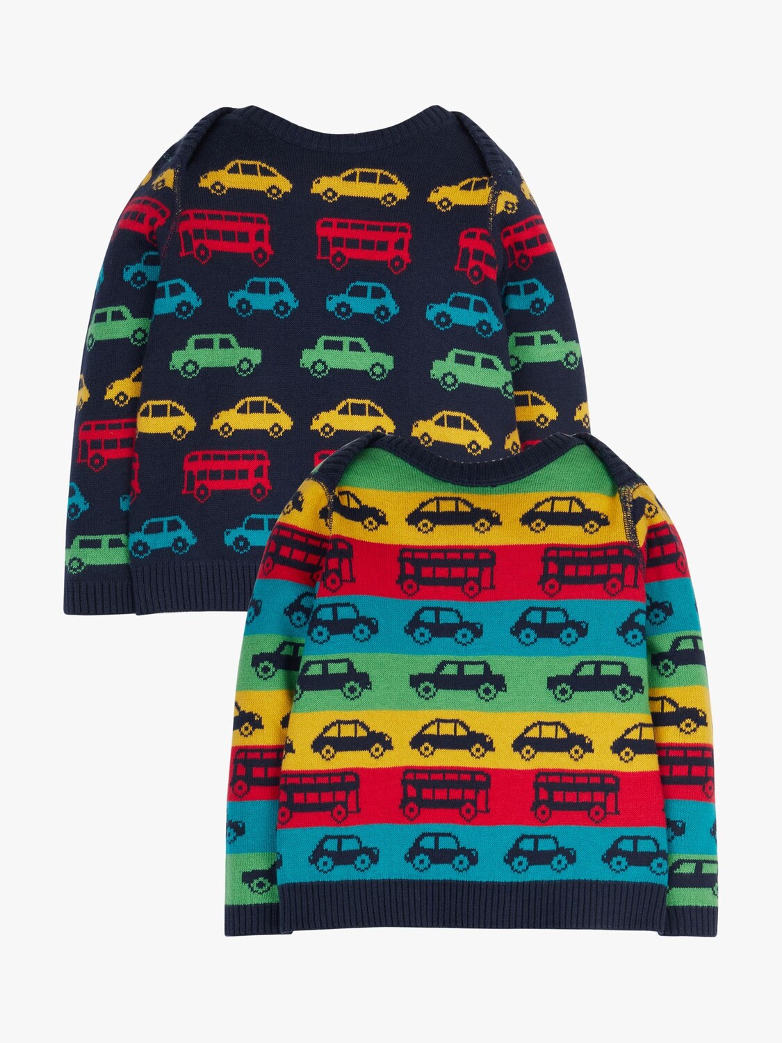 

Двусторонний джемпер Baby Rawly Frugi, индиго транспорт