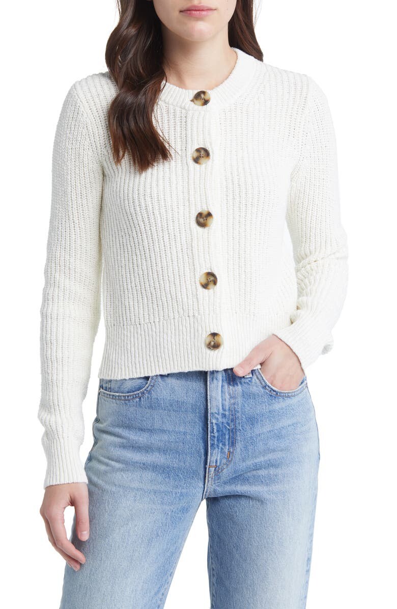 

Текстурный вязаный кардиган-свитер MADEWELL