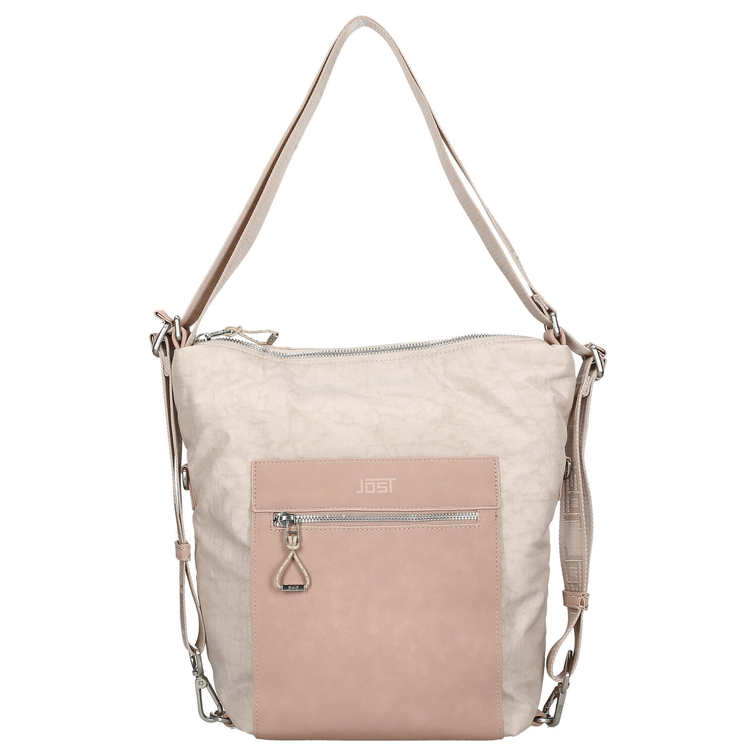 

Сумка через плечо Jost Roskilde 2 Way Tasche 34 cm, нюд