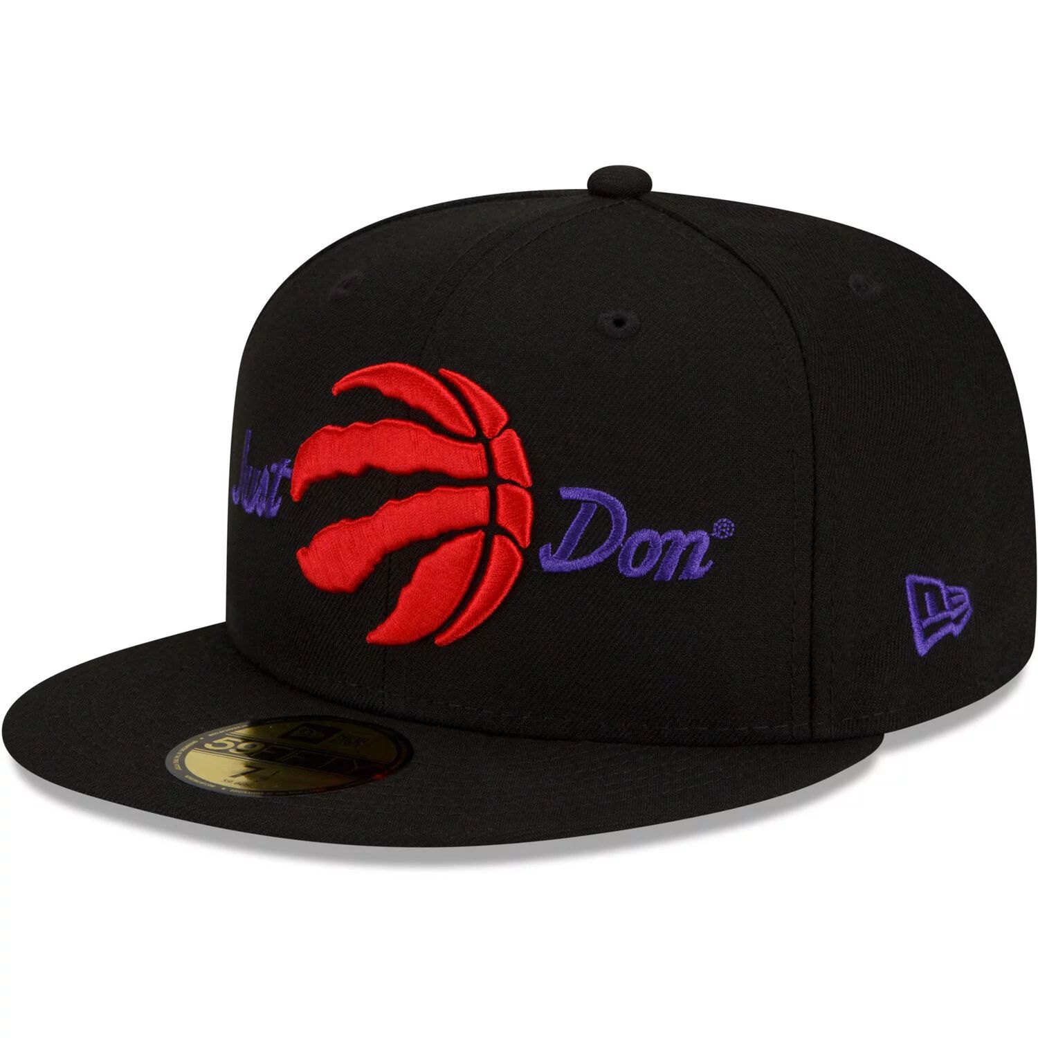 

Мужская приталенная кепка New Era x Just Don Black Toronto Raptors 59FIFTY