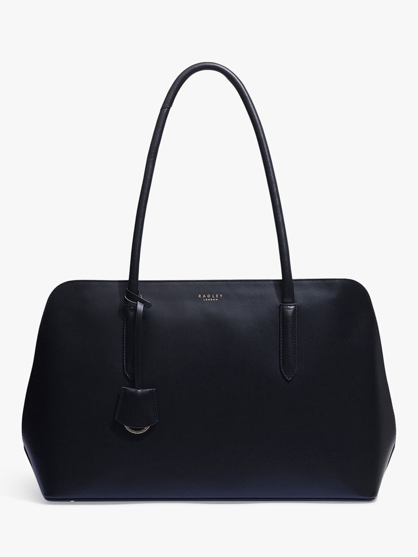 

Большая кожаная сумка через плечо Radley Liverpool Street 2.0, черная, Черный