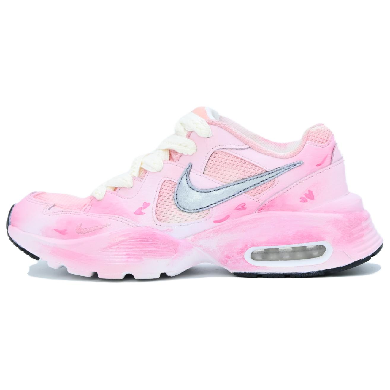 

Кроссовки Nike Air Max Fusion Lifestyle Shoes Women's Low-top Pink/red/white, цвет Cherry Blossom Pink