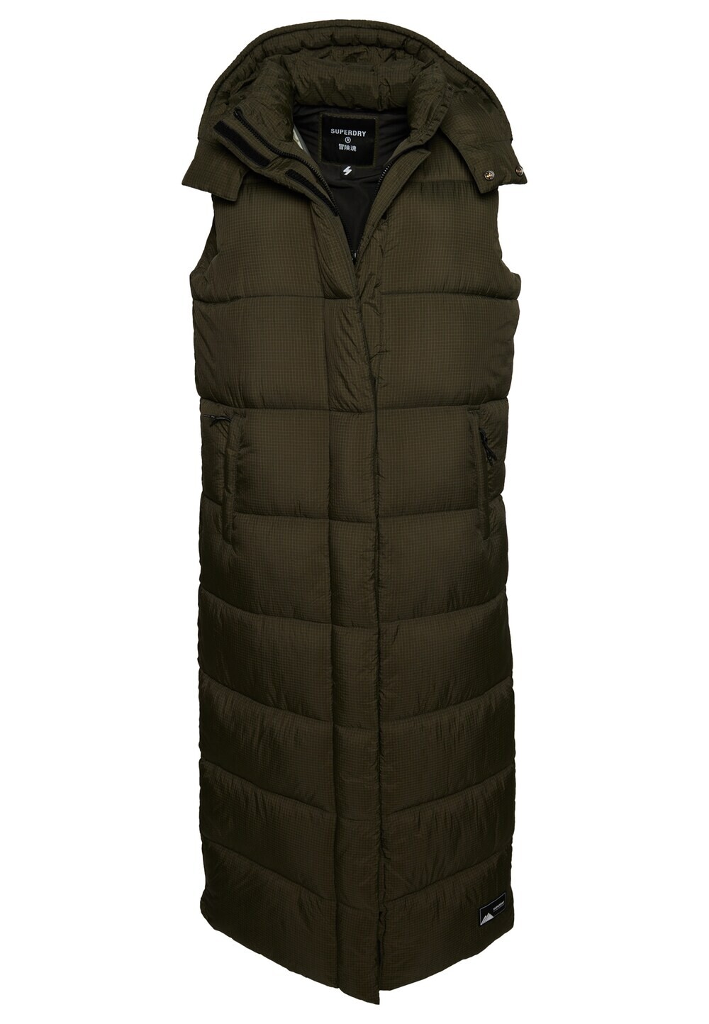 

Жилет Superdry, темно-зеленый