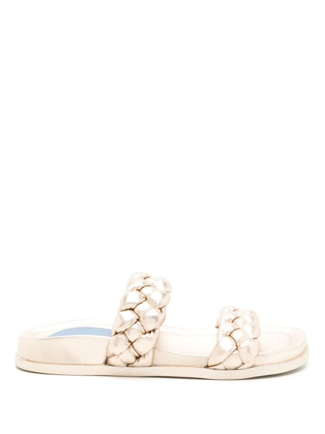 

Blue Bird Shoes сандалии с плетеными ремешками, золотистый