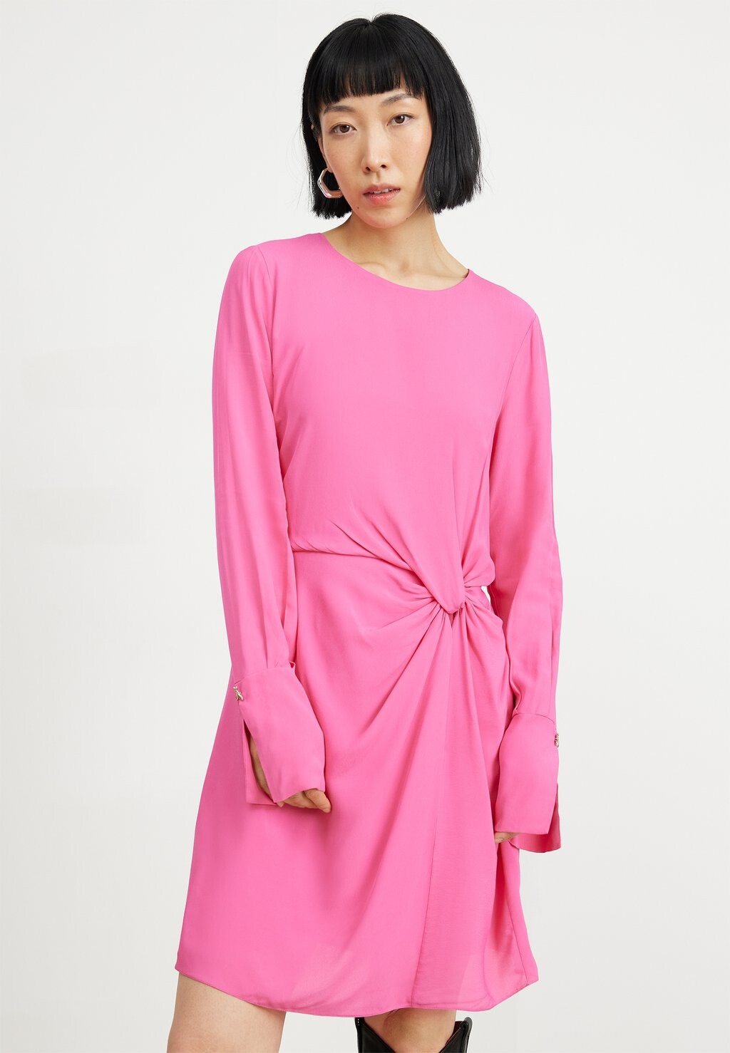 

Элегантное платье Abito Dress Patrizia Pepe, цвет dynamic fuxia