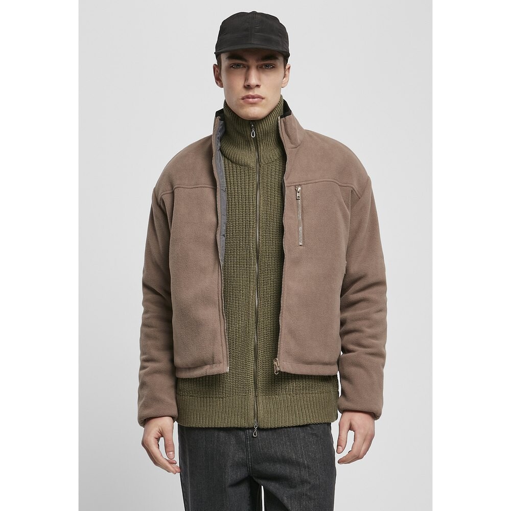 

Куртка Urban Classics Reversible Fleece Starter(Gt), зеленый