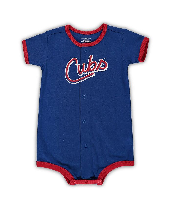 цена Комбинезон Royal Chicago Cubs Power Hitter для мальчиков и девочек для новорожденных Outerstuff, синий