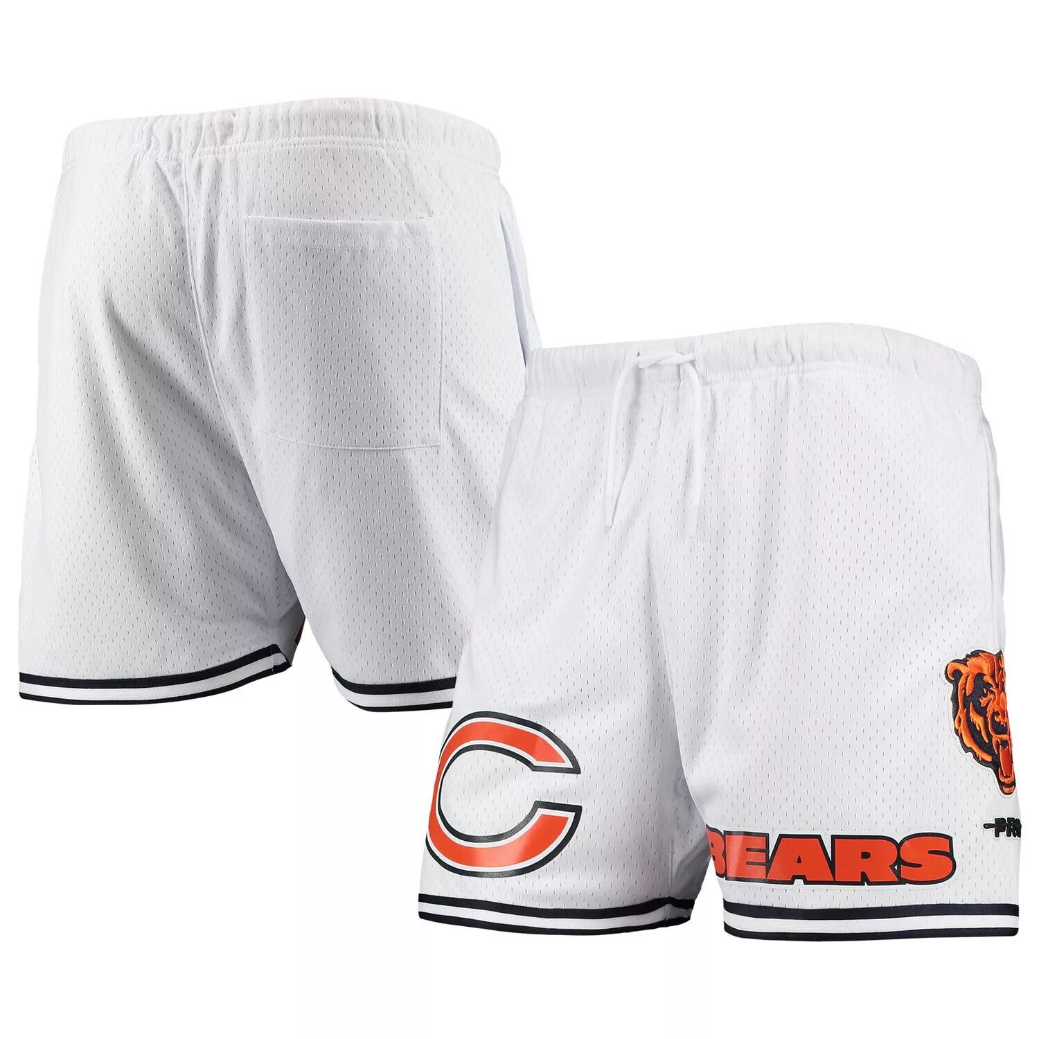 

Мужские шорты Pro Standard белого/черного цвета в сетку Chicago Bears