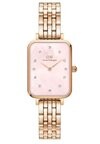 

Часы QUADRO LUMINE Daniel Wellington, розовый/золотой