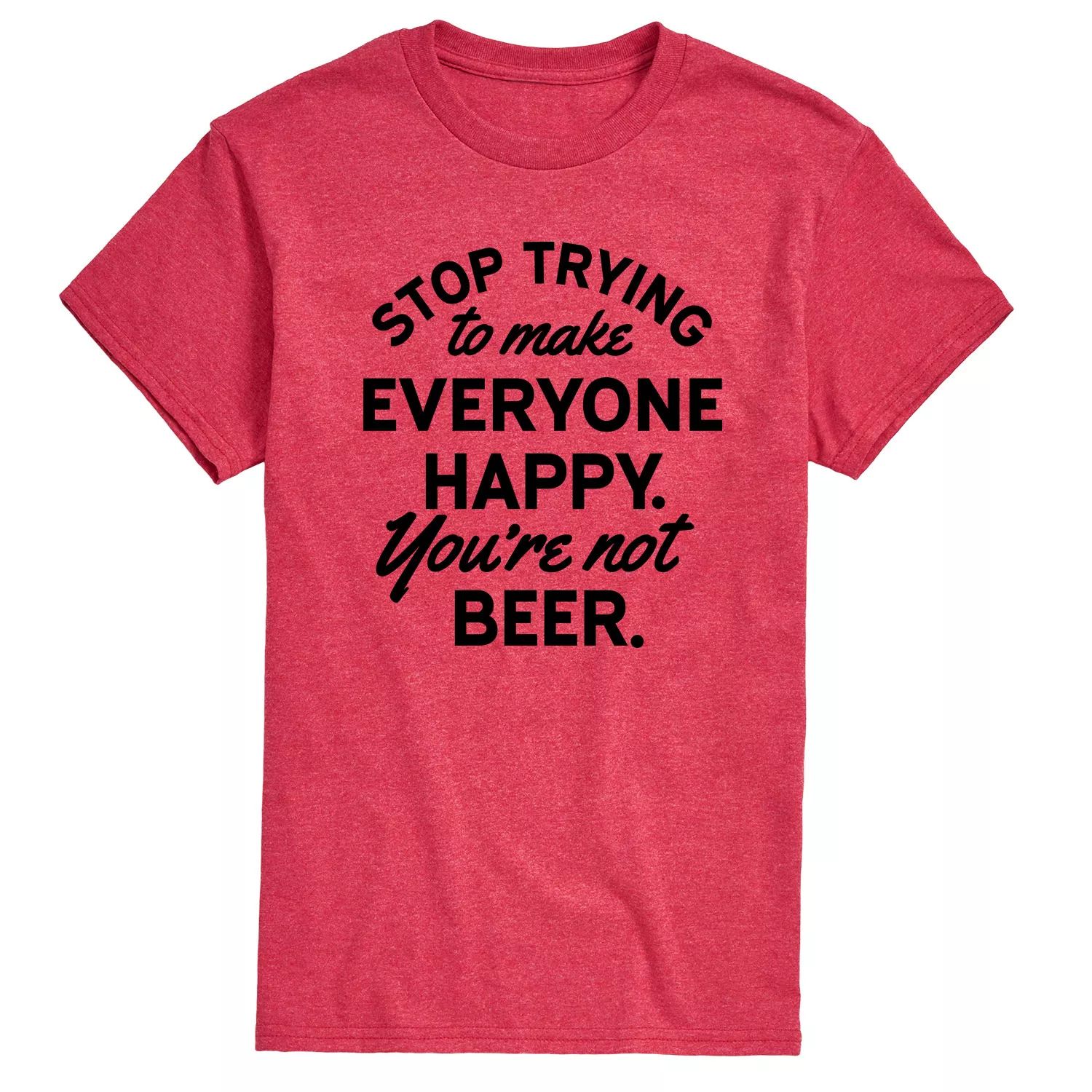 Мужская футболка с рисунком You're Not Beer Licensed Character