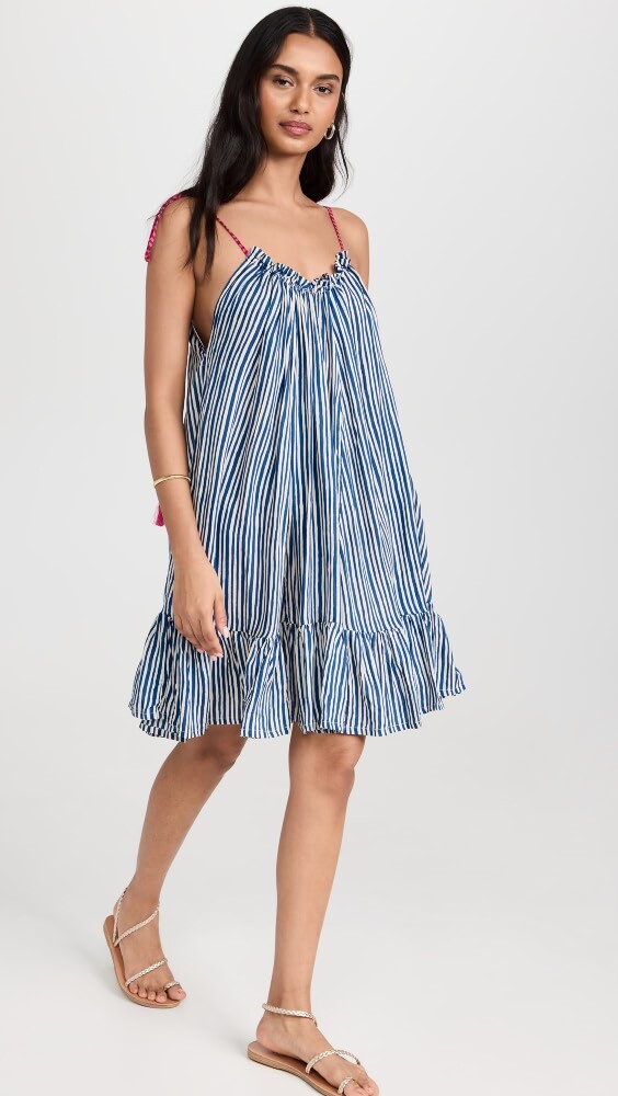 

Платье мини Natalie Martin Collection Jerusha, синий