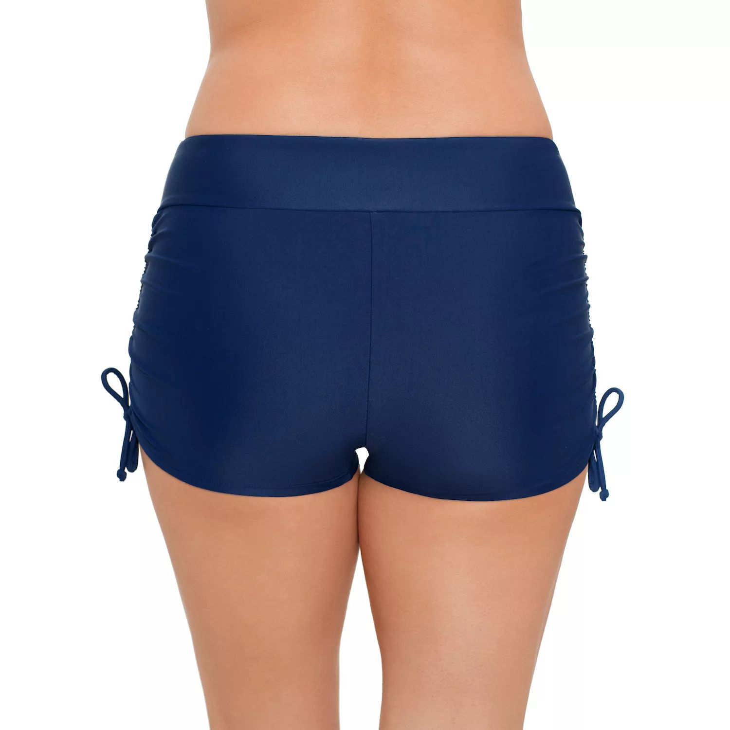 цена Женские шорты для плавания ECO BEACH с боковыми рюшами Eco Beach, черный