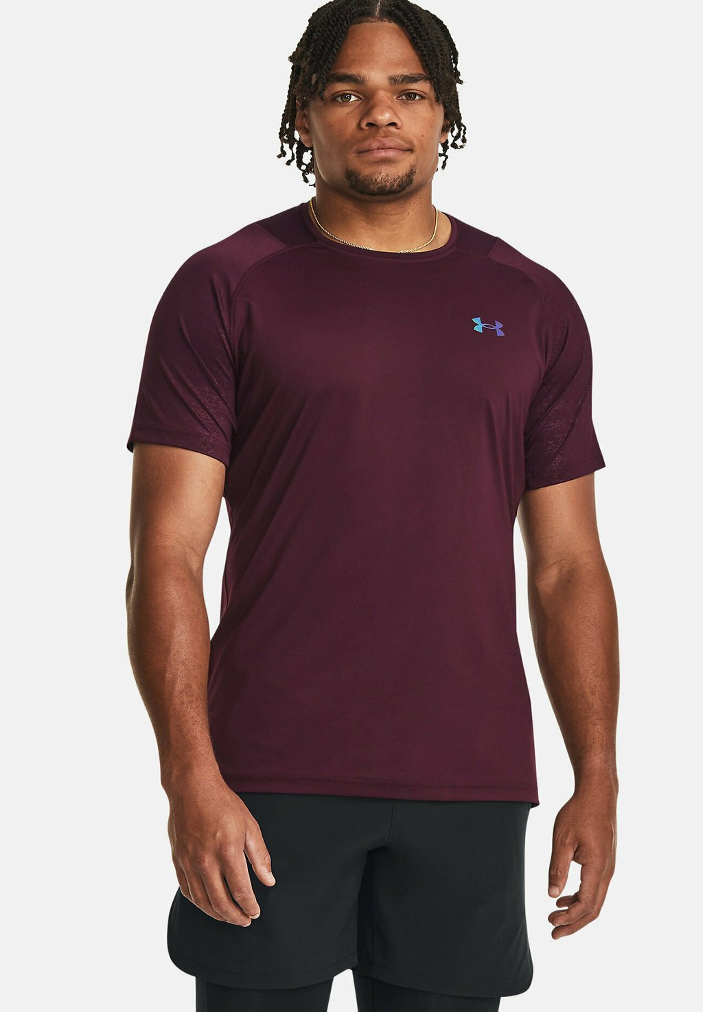 Спортивная футболка Rush Vent Under Armour, цвет dark maroon