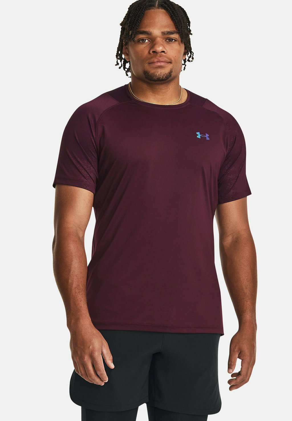 

Спортивная футболка Rush Vent Under Armour, цвет dark maroon