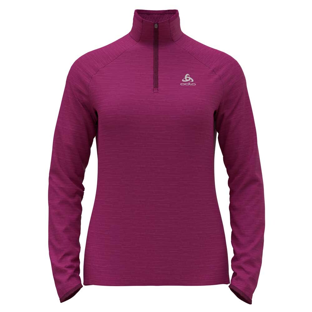 

Футболка Odlo Run Easy Warm Half Zip, фиолетовый