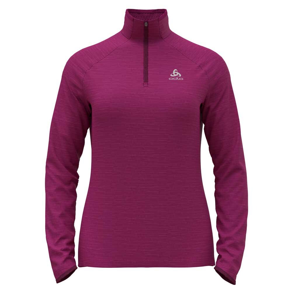 Футболка Odlo Run Easy Warm Half Zip, фиолетовый