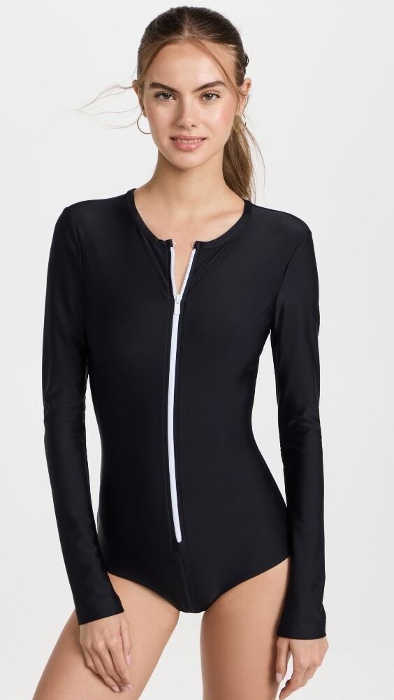 

Купальник Cover Long Sleeve Rash Guard, черный