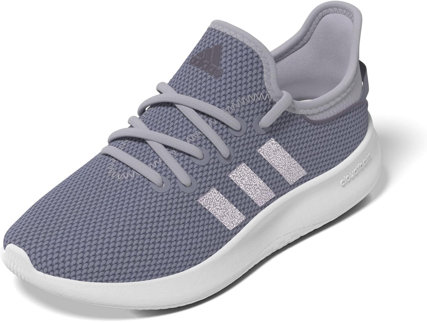

Кроссовки Adidas Kids Cloudfoam Pure Sneakers adidas, цвет Silver Violet/Shadow Violet/Footwear White