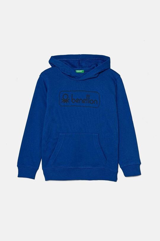 

Детская хлопковая толстовка United Colors of Benetton, синий