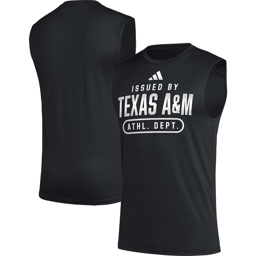 

Майка adidas Texas A And M Aggies, черный
