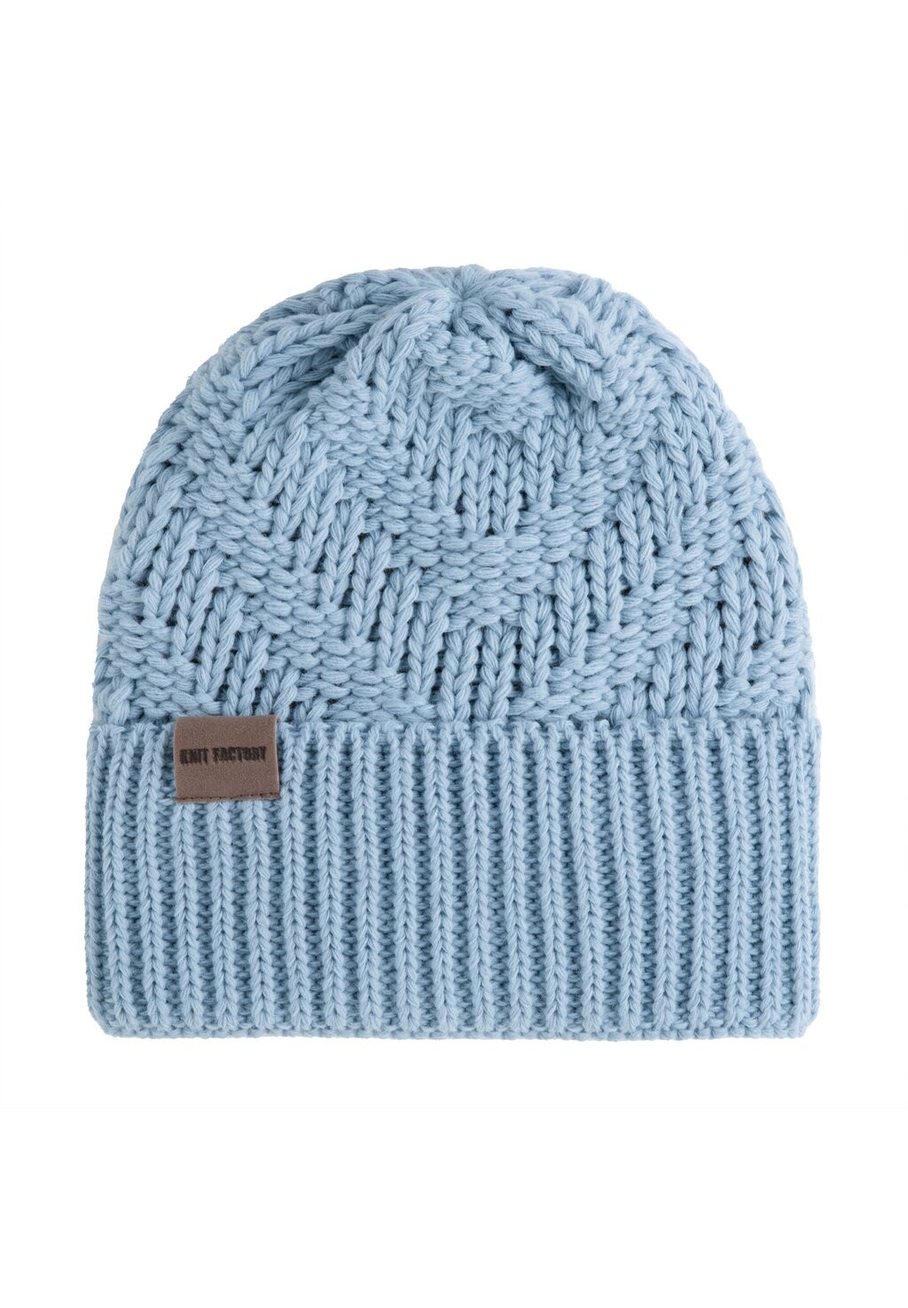 

Шапка SALLY Knit Factory, цвет celeste