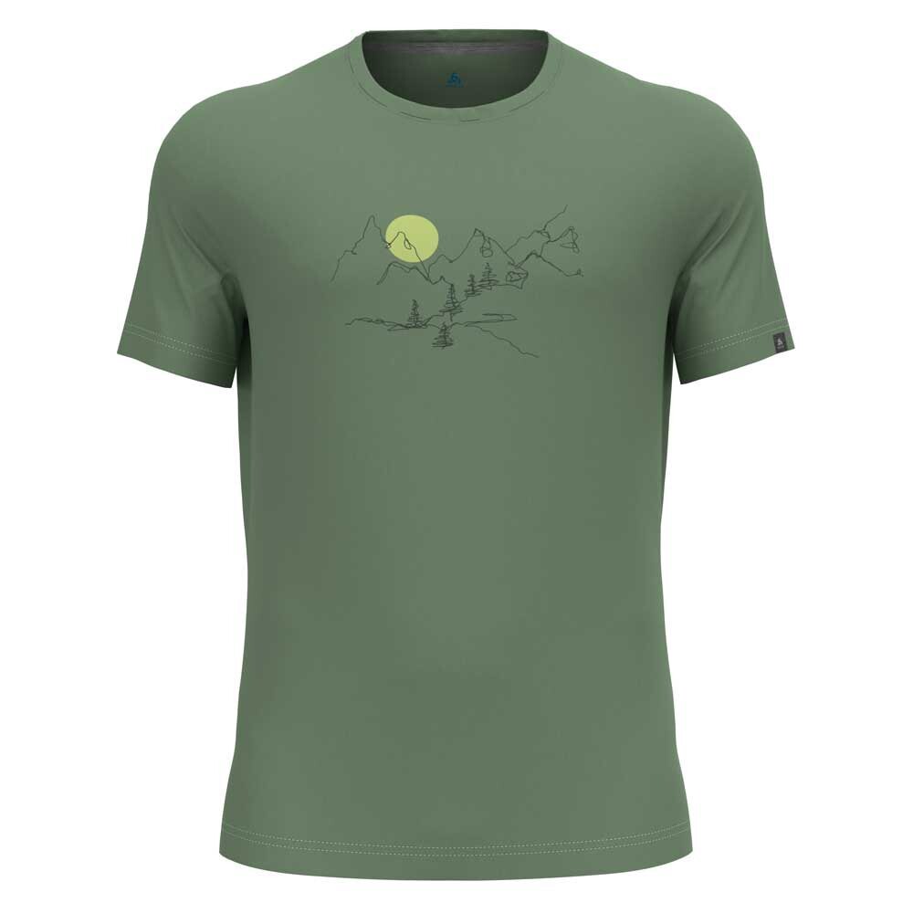 

Футболка Odlo Crew Nikko Landscape, зеленый