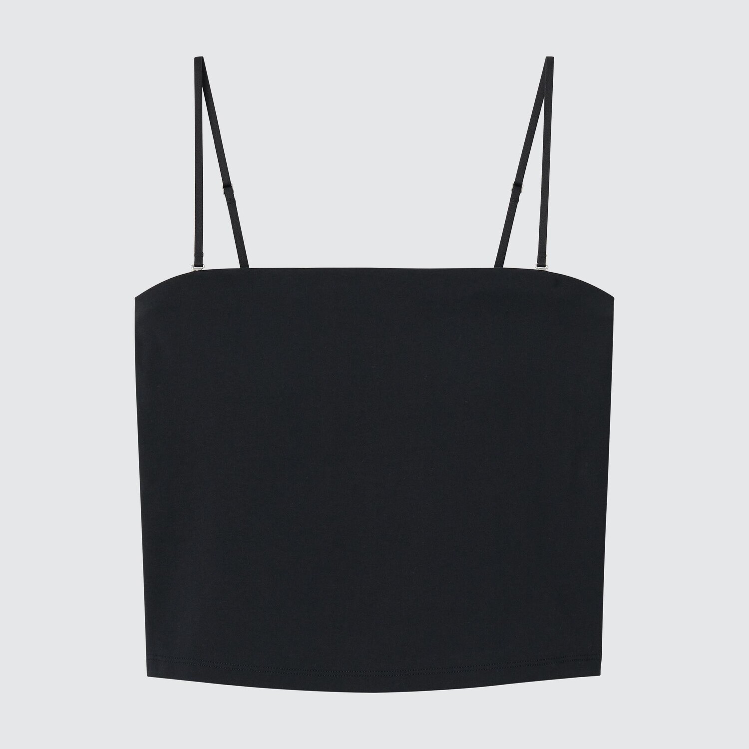 

Топ-тюбик из хлопка airism UNIQLO, черный
