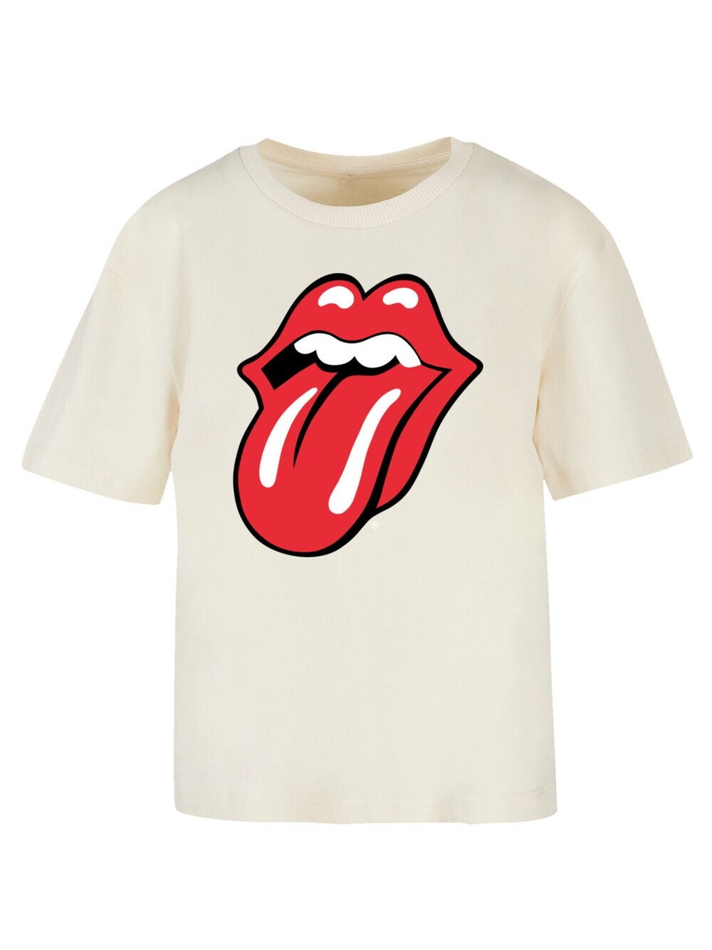 

Рубашка F4Nt4Stic The Rolling Stones Classic Tongue, песок